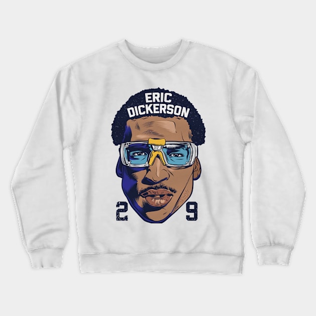 Eric Dickerson Los Angeles R Bam Crewneck Sweatshirt by Buya_Hamkac